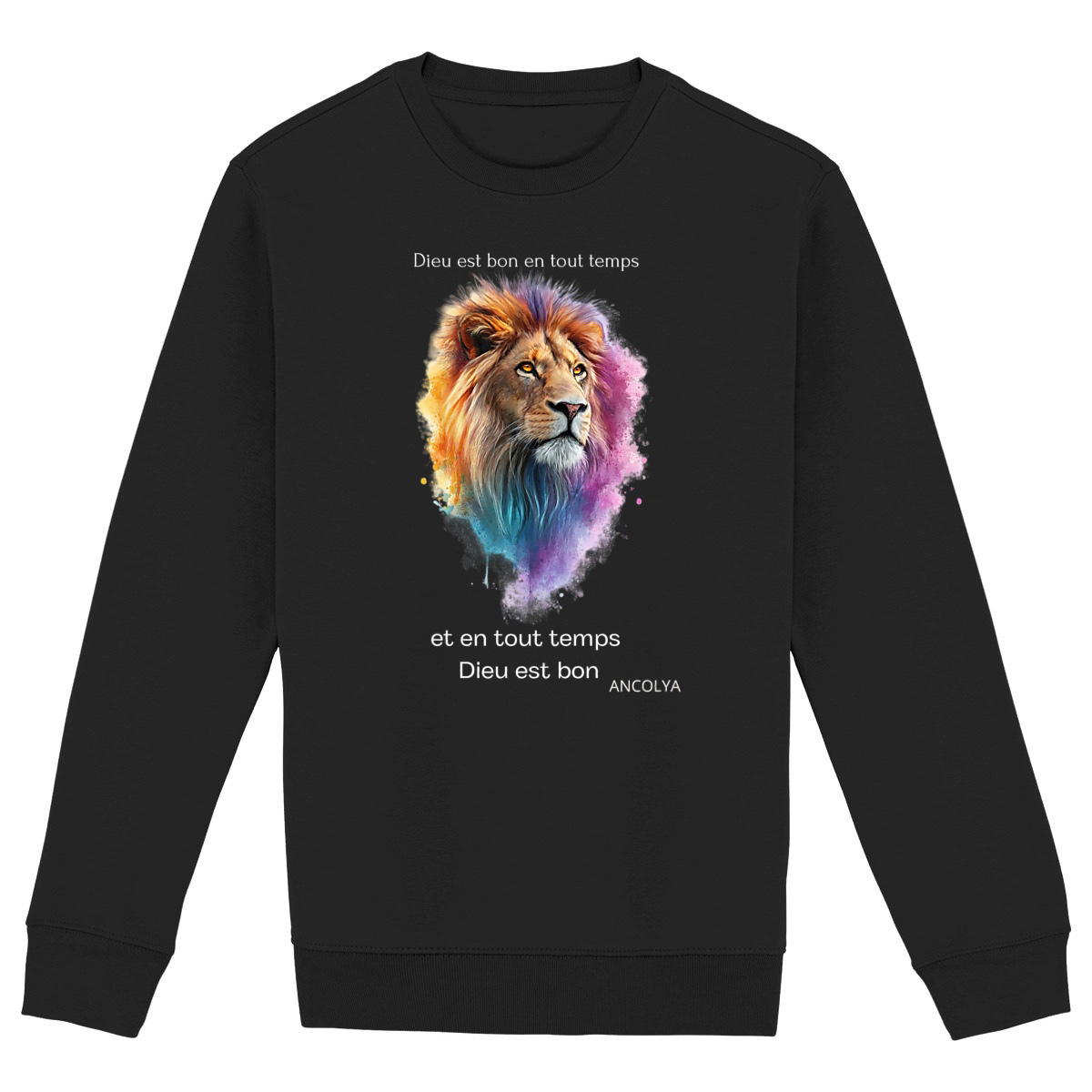 Image back SWEATSHIRT DIEU EST BON 