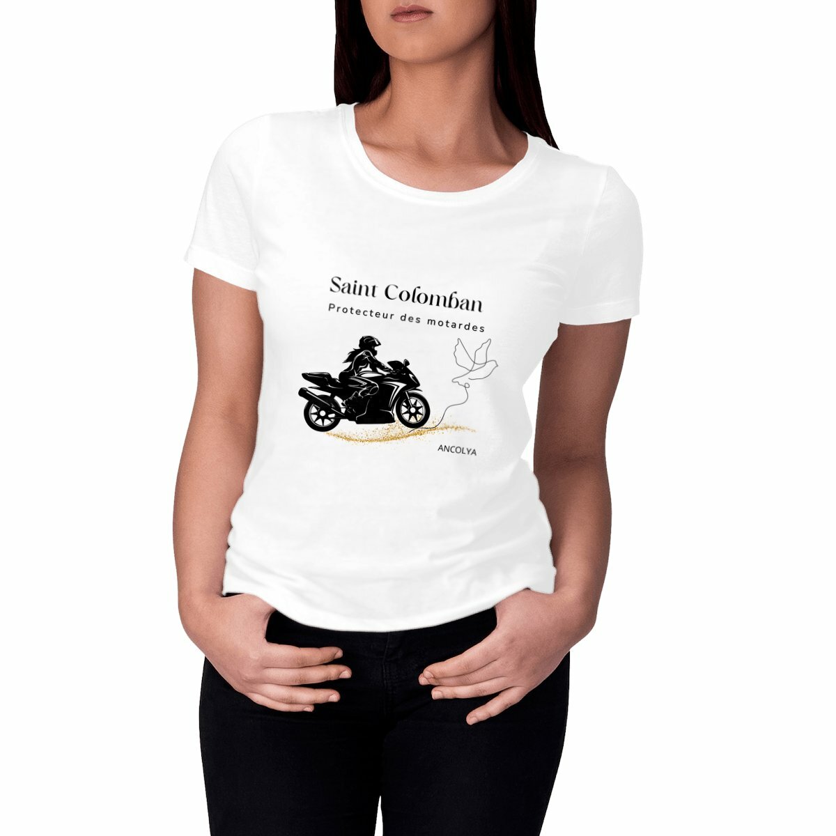 Image front T-SHIRT MOTARDE