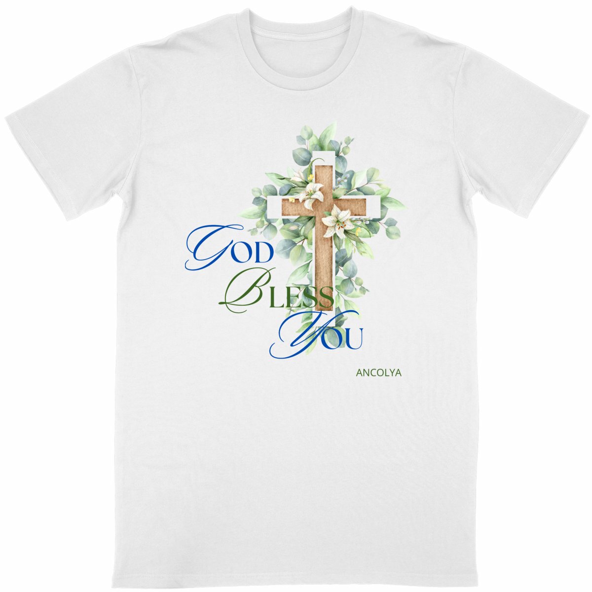 Image back T-SHIRT GOD BLESS YOU - UNISEXE