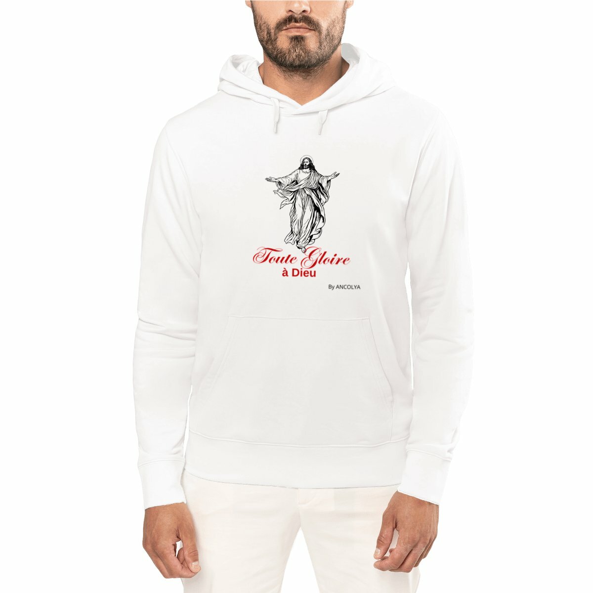 Image front Sweat Gloire à Dieu