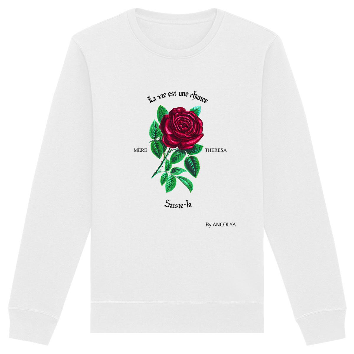 Image front SWEAT LA VIE EST UNE CHANCE - UNISEXE - ♥️ (coup de coeur)