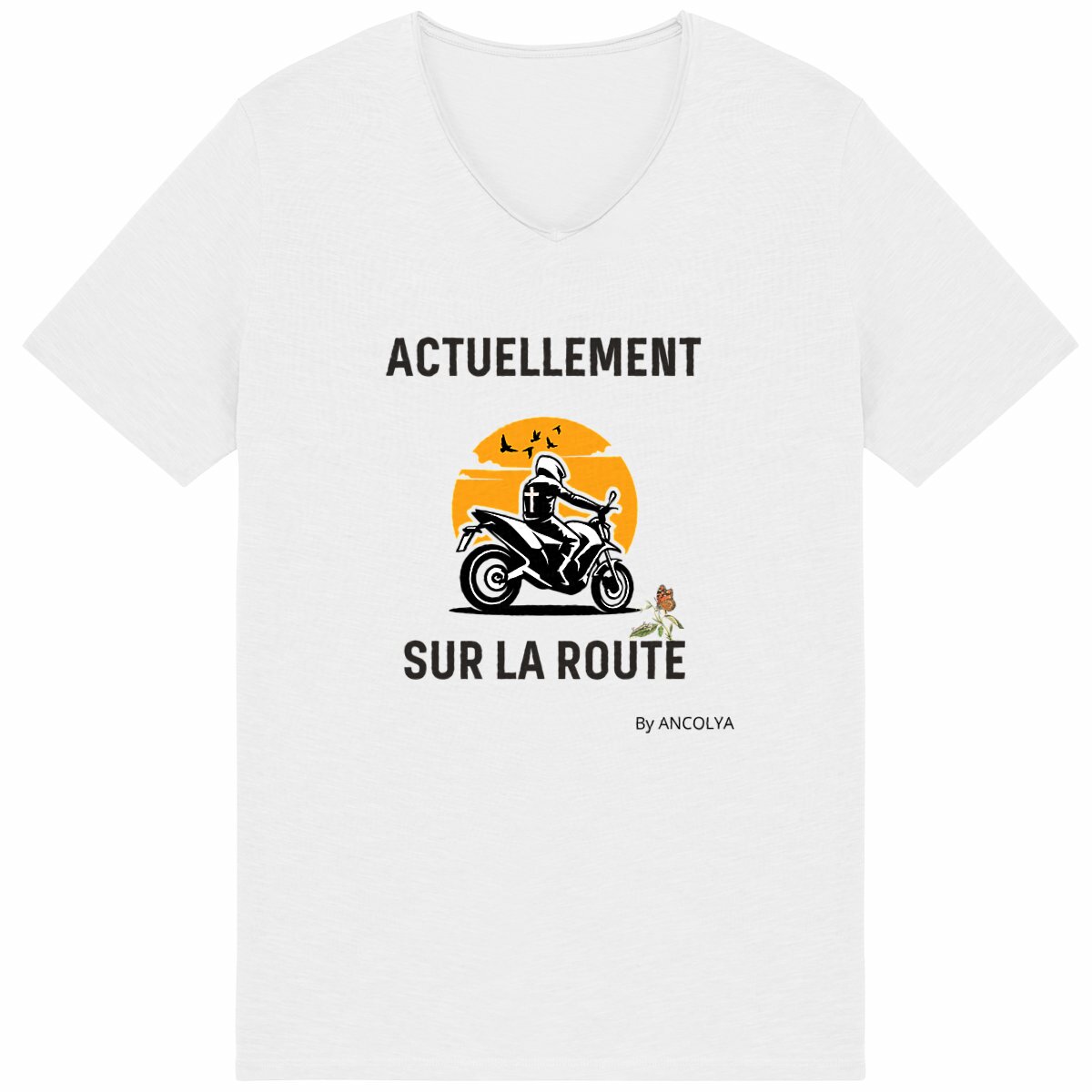 Image back T-SHIRT SUR LA ROUTE - UNISEXE - ♥️ (coup de coeur)