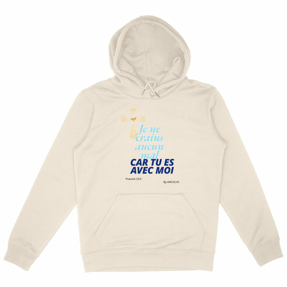 Image back SWEAT TU ES AVEC MOI - UNISEXE