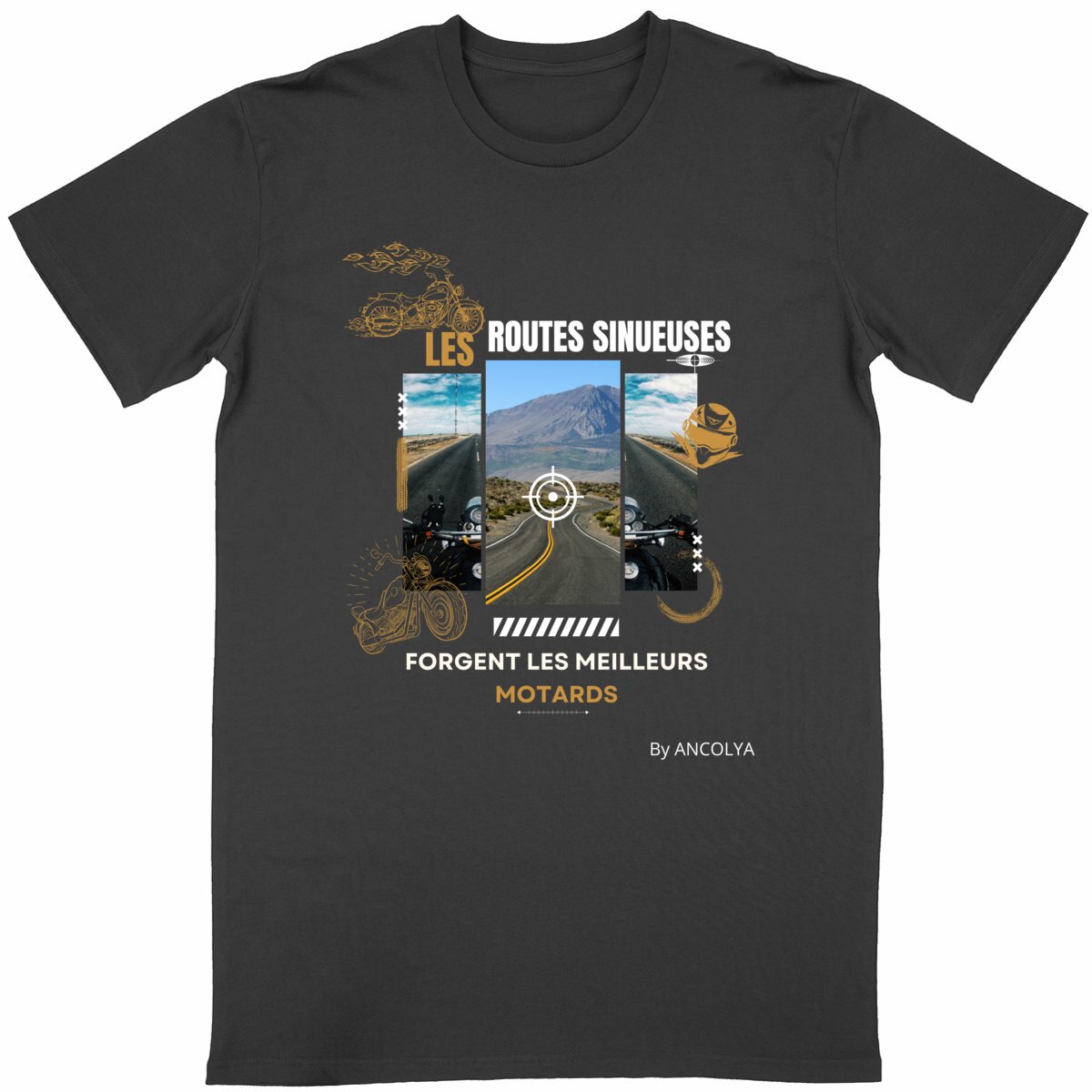 Image back T-SHIRT DU MOTARD
