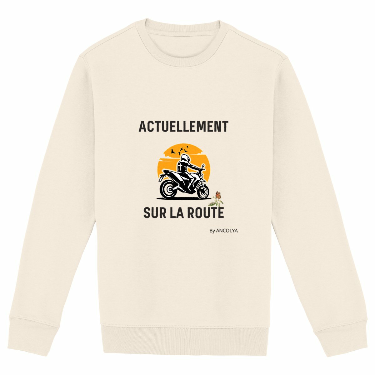 Image back SWEATSHIRT SUR LA ROUTE - UNISEXE