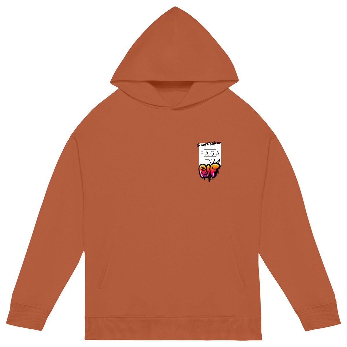 Image back Sweat Grafity Unisexe N7F 