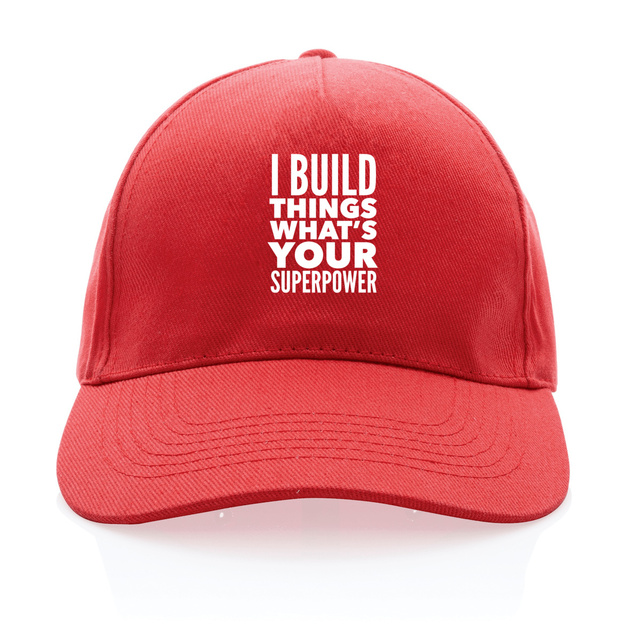 I Build Things Recycled Hat - Image