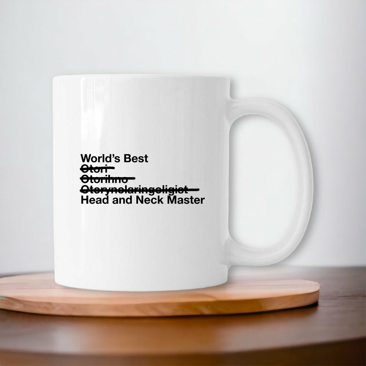 ENT Head and Neck Master Coffee Mug