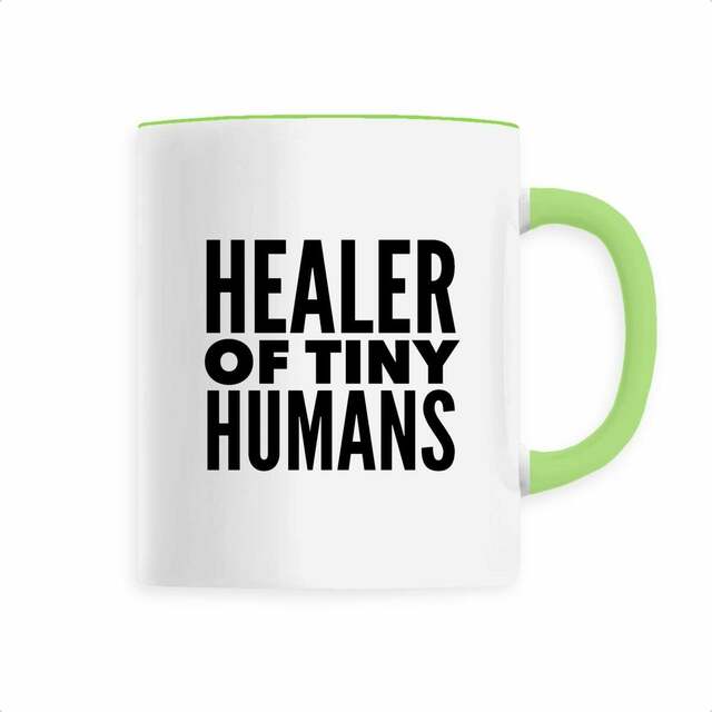 Healer of Tiny Humans Design Coffee Mug - Image
