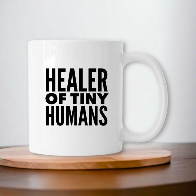 Healer of Tiny Humans Design Coffee Mug