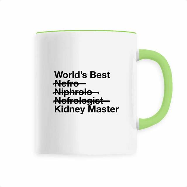 Nephrologist Worlds Best Kidney Master Mug - Image