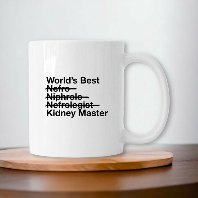Nephrologist Worlds Best Kidney Master Mug