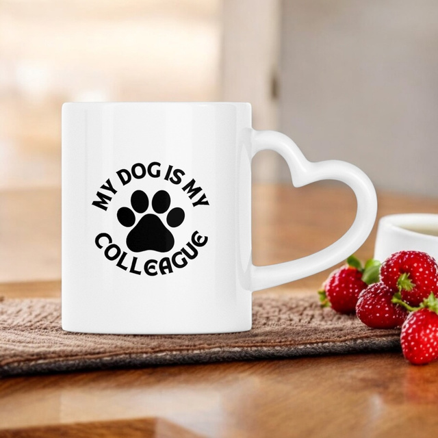 My Dog is My Colleague Tea Mug