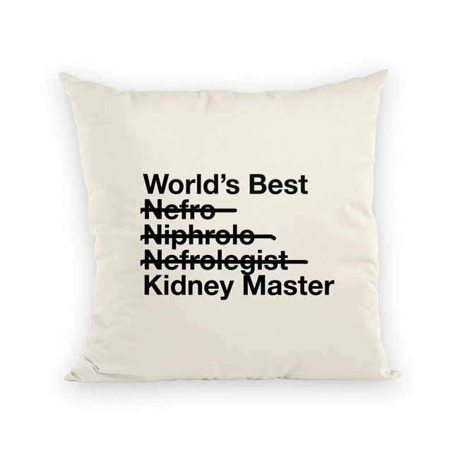 Nephrologist Kidney Master Throw Pillow - Image