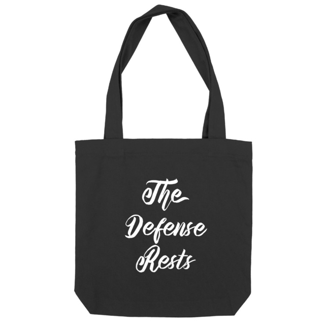 The Defense Rests Recycled Tote Bag - Image