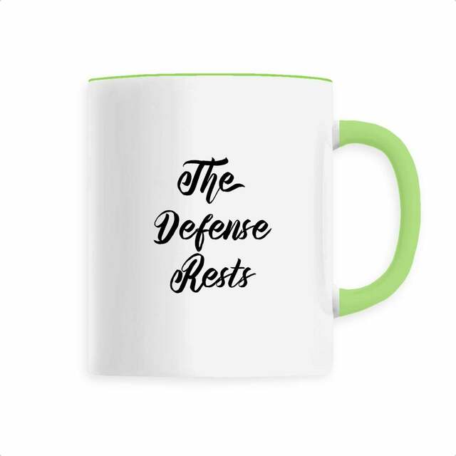 The Defense Rests Coffee Mug - Image