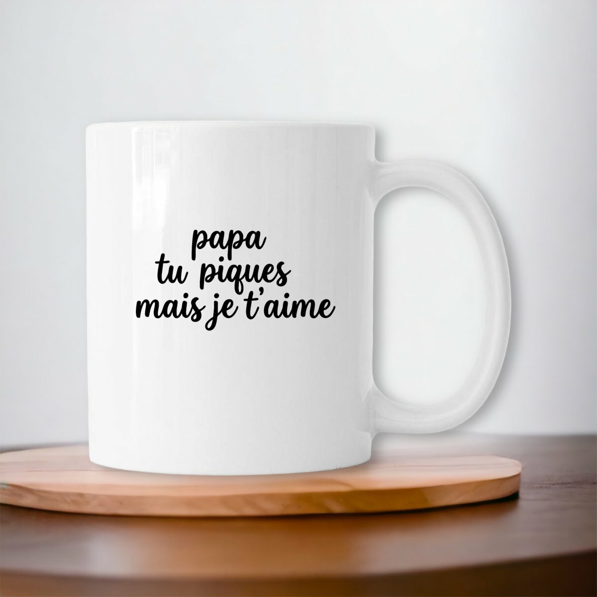 Image front Mug - Papa pique
