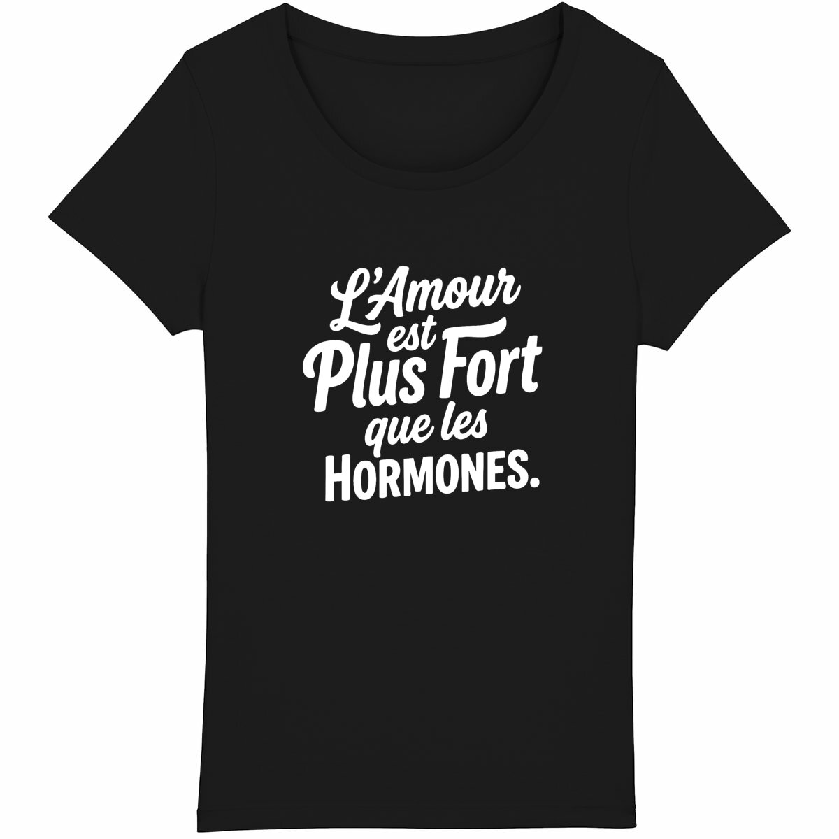 Image back T-shirt Femme Léger - Amour Hormones