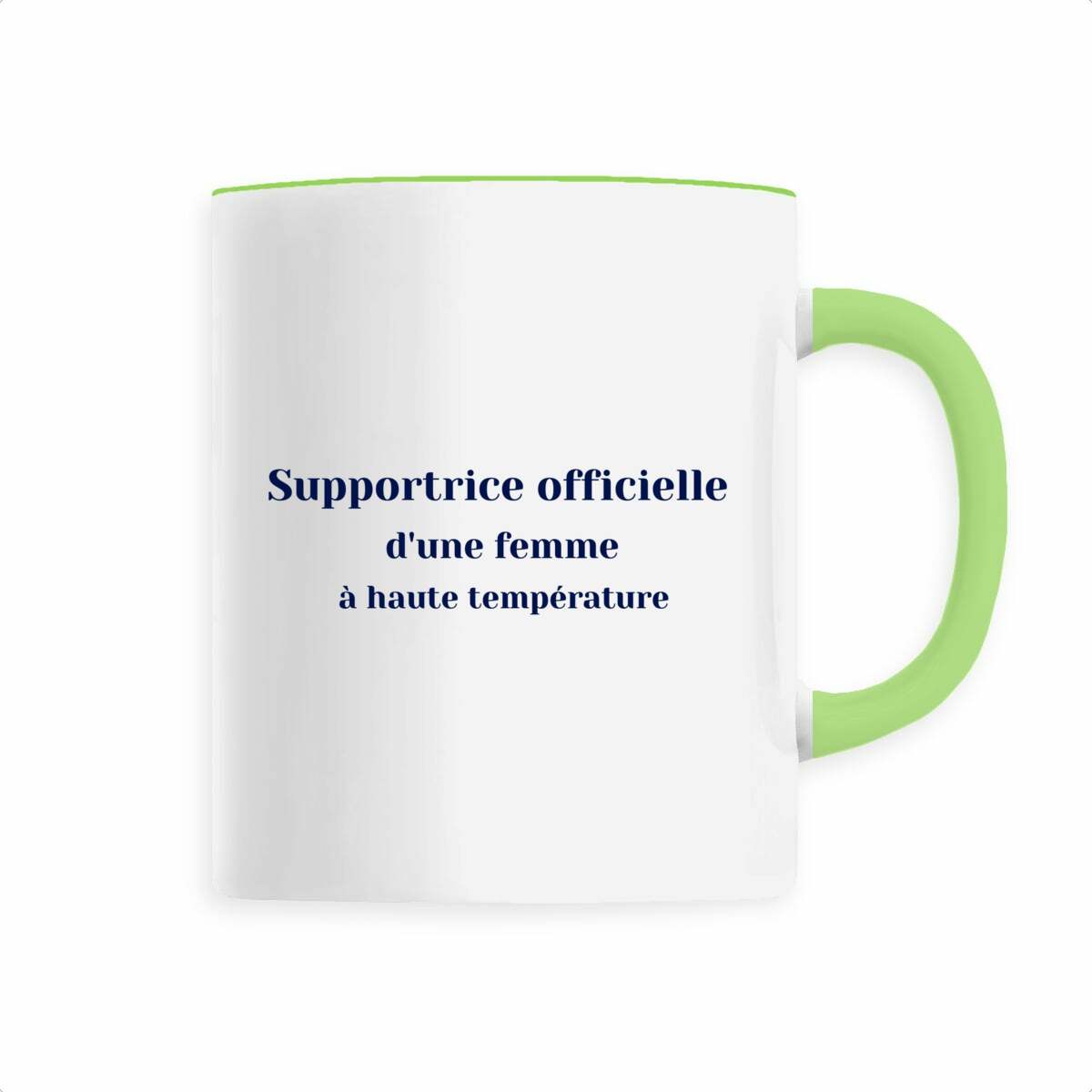 Image back Mug - Supportrice Ménopause