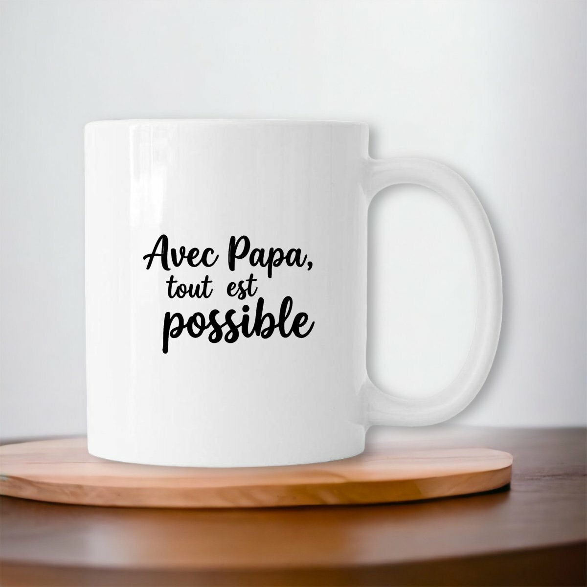 Image front Mug - Papa tout est possible