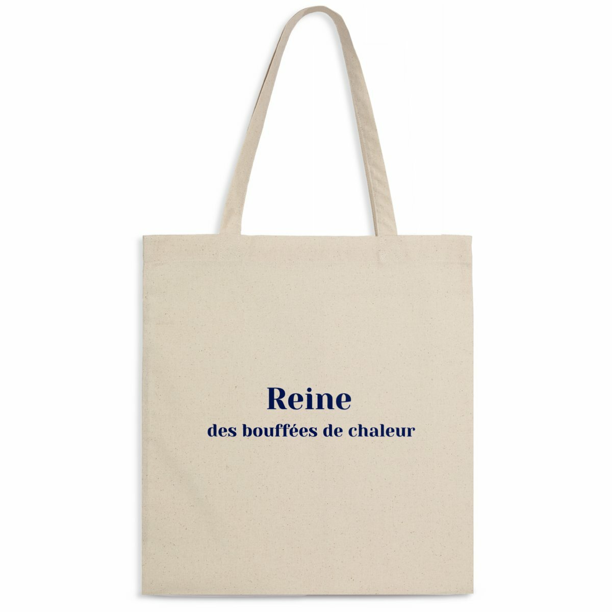 Image front Totebag Léger - Reine des bouffées de chaleur