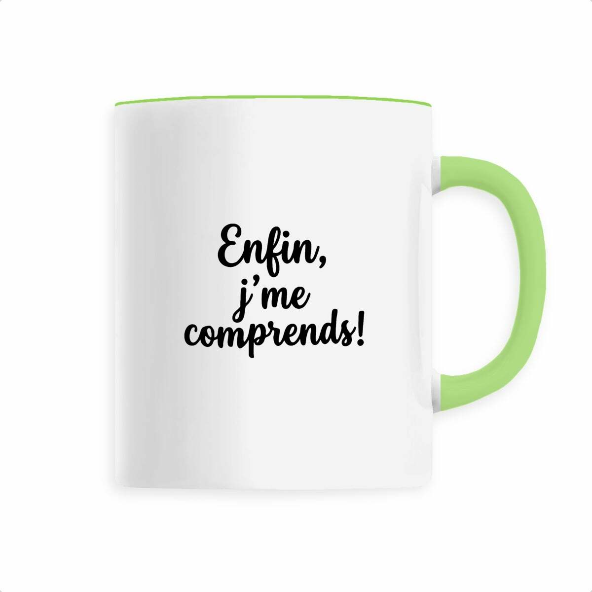 Image back Mug - J'me comprends !