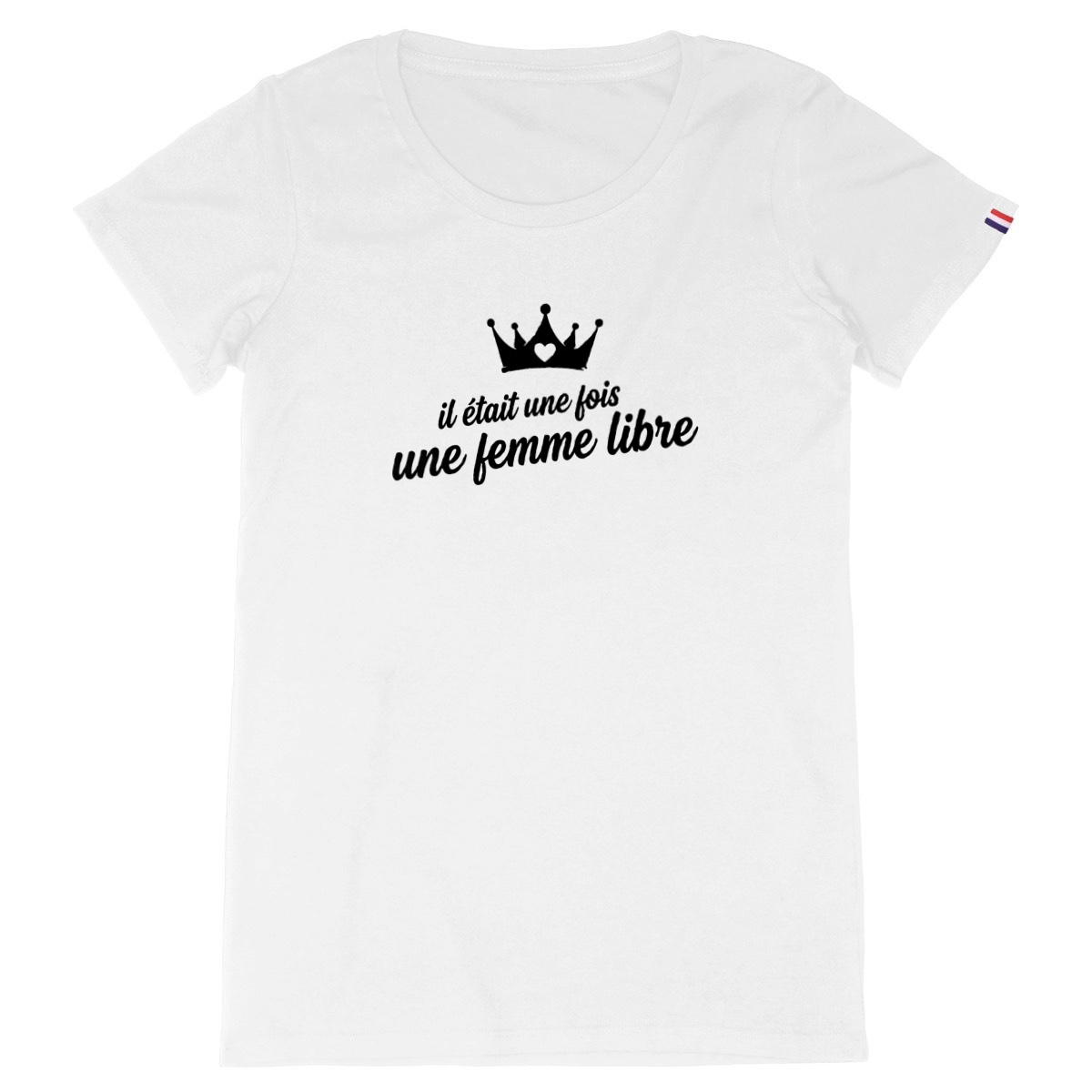 Image back T-shirt Femme 🇫🇷 - Libre