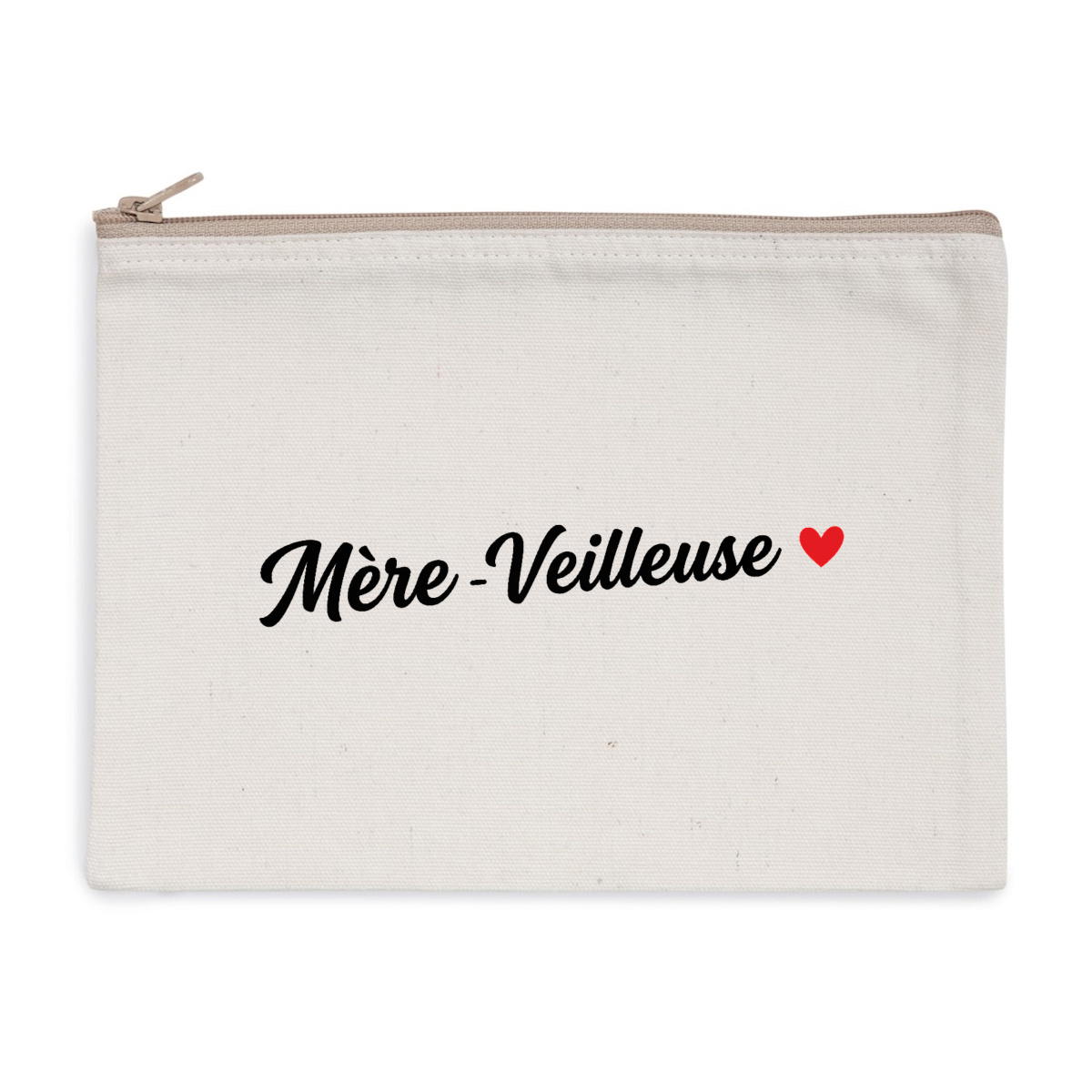 Image back Pochette zippée recyclée - Mère-Veilleuse