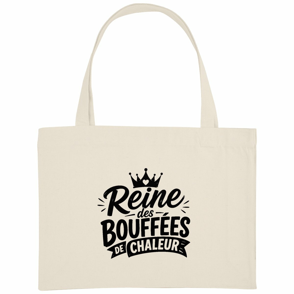 Image front Totebag Rectangle - Reine des bouffées de chaleur
