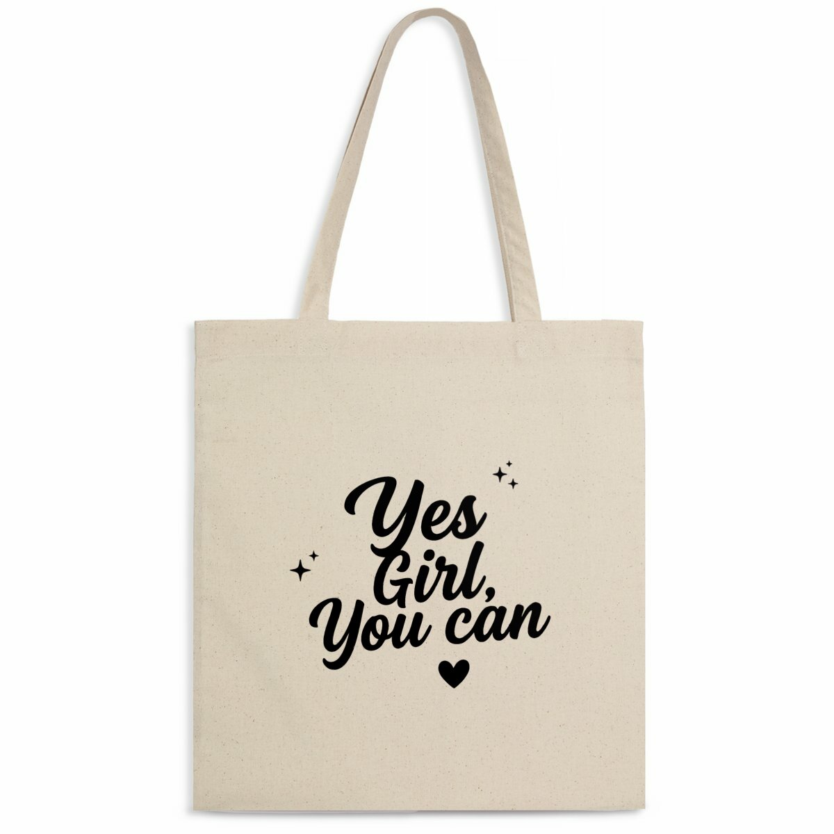 Image front Totebag - Yes girl you can