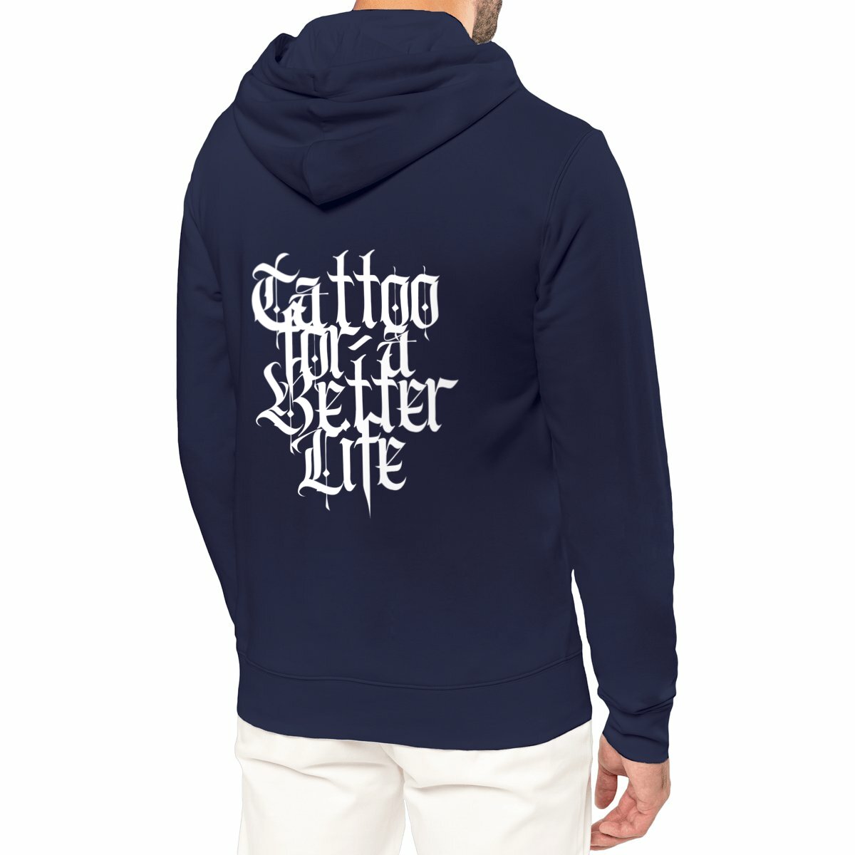 Sweat à capuche Tattoo for a better life unisexe