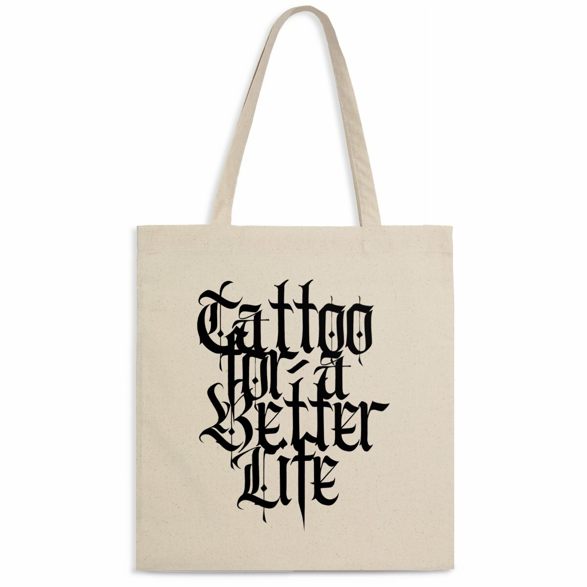 Tote Bag léger Tattoo for a better life 