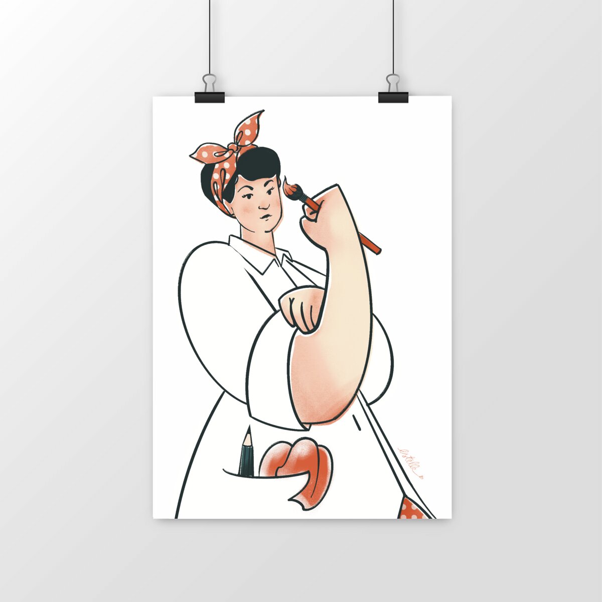 Image front Poster vertical - Artiste power