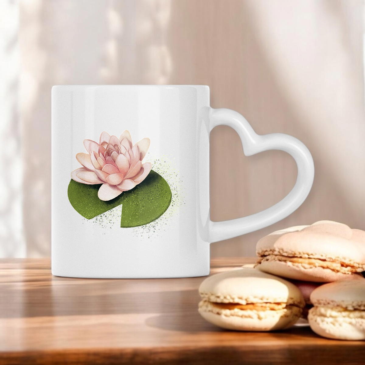 Image front Muc cœur "Nénuphar"