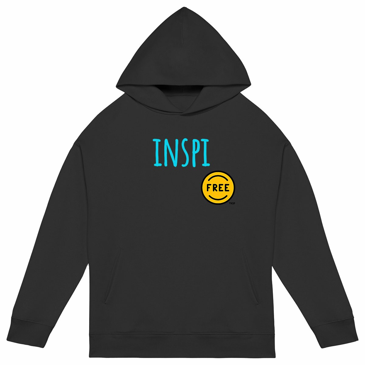 Sweat à capuche Unisexe Oversized pour esprits libres uniquement - Image