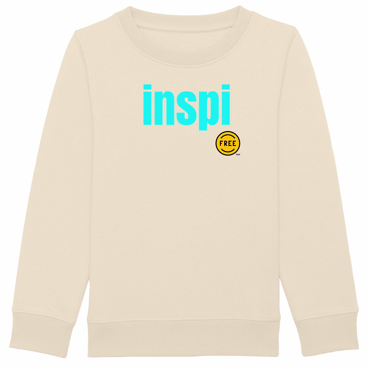 Sweat-shirt Epais Enfant "inspi free", pour enfant libre d'esprit ! - Image
