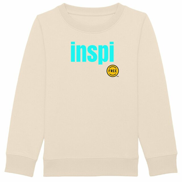 Sweat-shirt Epais Enfant "inspi free", pour enfant libre d'esprit ! - Image