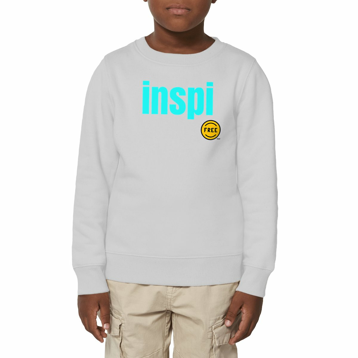 Sweat-shirt Epais Enfant "inspi free", pour enfant libre d'esprit !