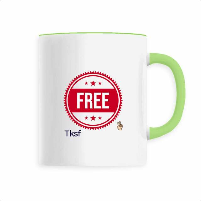 Mug céramique "Free" - Image
