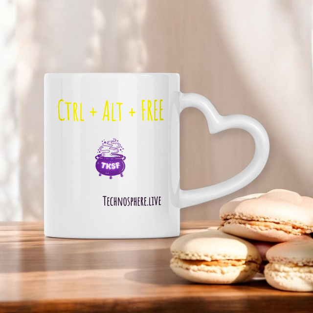 Mug cœur – Ctrl + Alt + Free