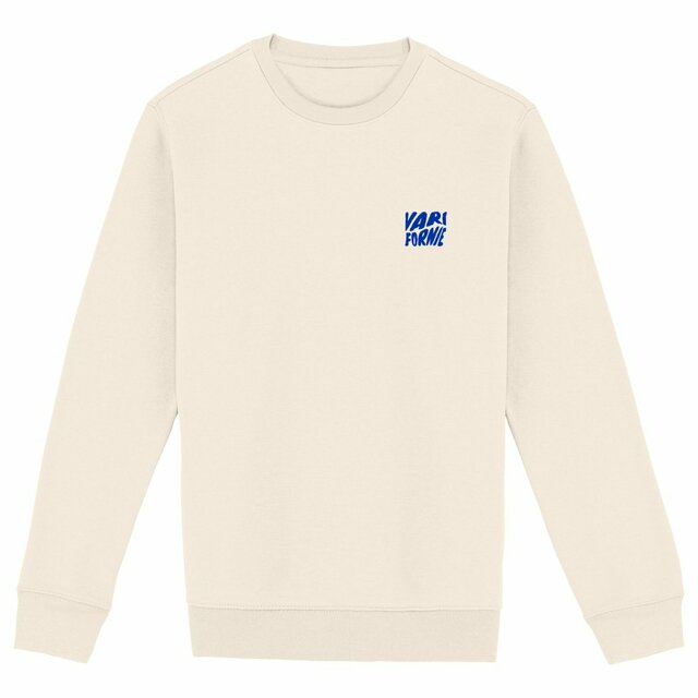 Image back Sweat Bleu Roi Unisexe 