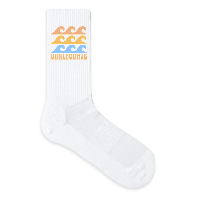 Image back Chaussettes Vagues