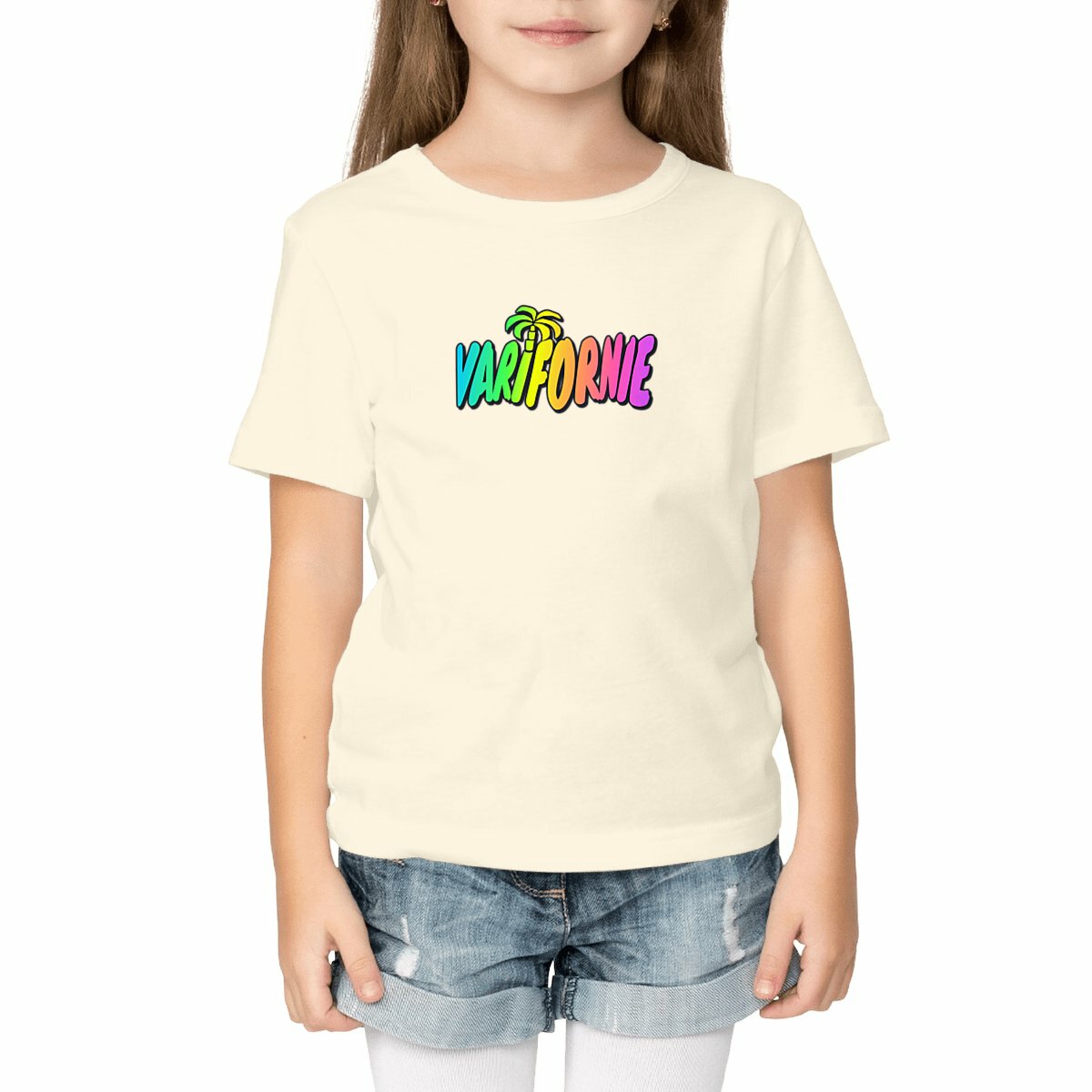 Image front T-shirt Enfant Varifornie 🌈