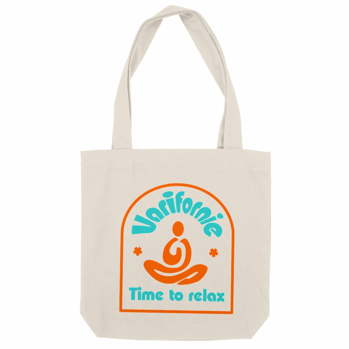 Image front Totebag Collab "Margaux"  Time to relax