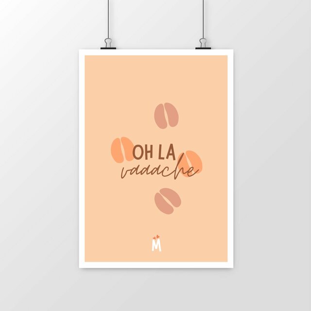 Image front AFFICHE - OH LA VAAACHE