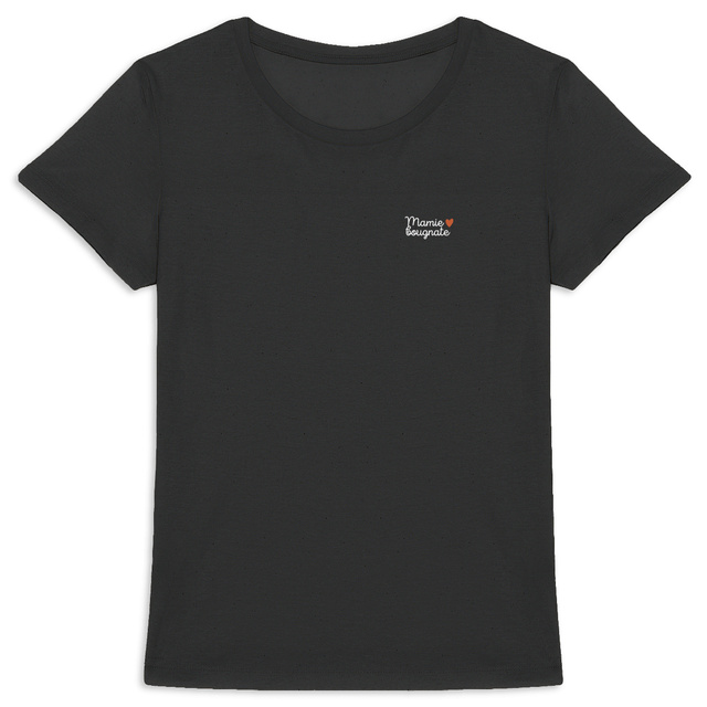 Image front T-SHIRT FEMME - MAMIE BOUGNATE