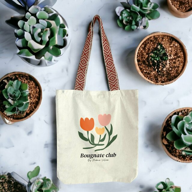 Image front TOTEBAG ETHNIQUE - BOUGNATE CLUB