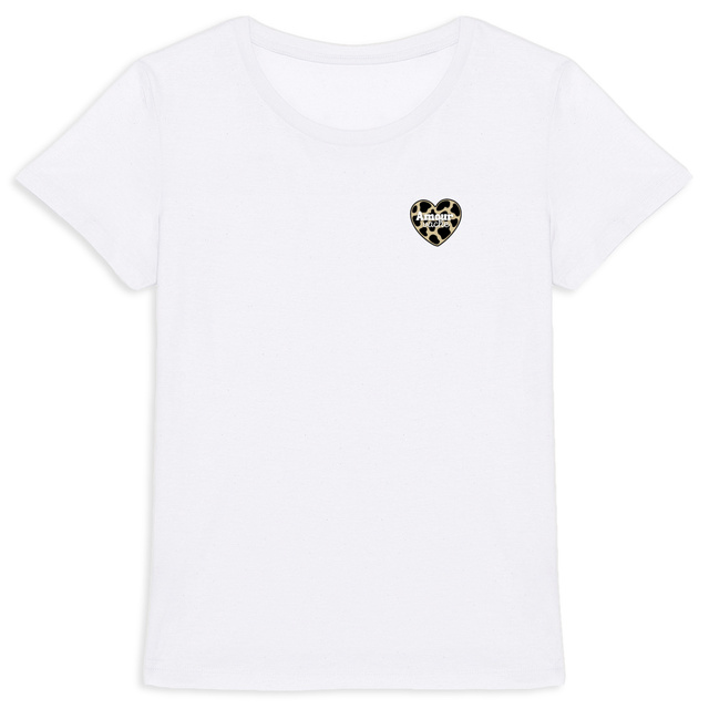 Image front T-SHIRT FEMME - AMOUR VACHE