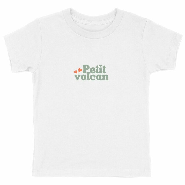 Image front T-SHIRT ENFANT - PETIT VOLCAN