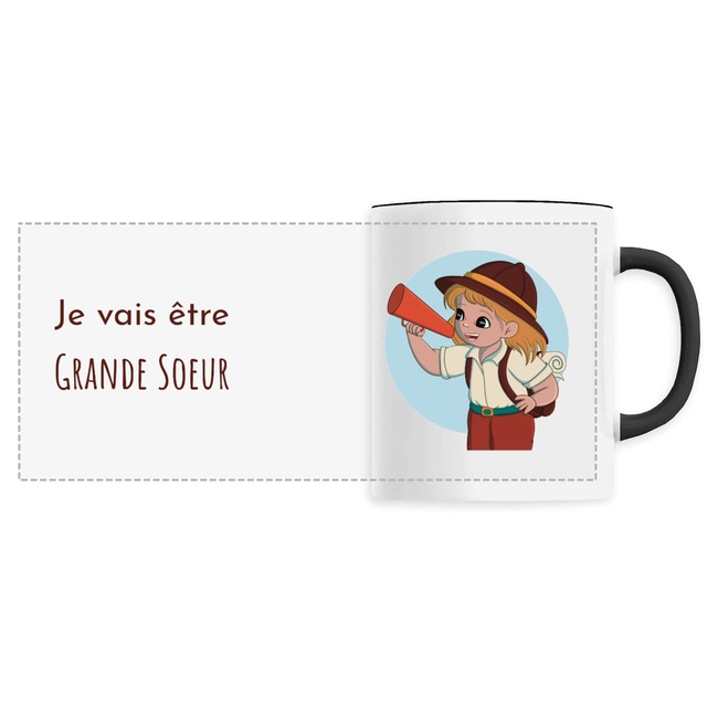 Mug Annonce "Grande Soeur" - Image